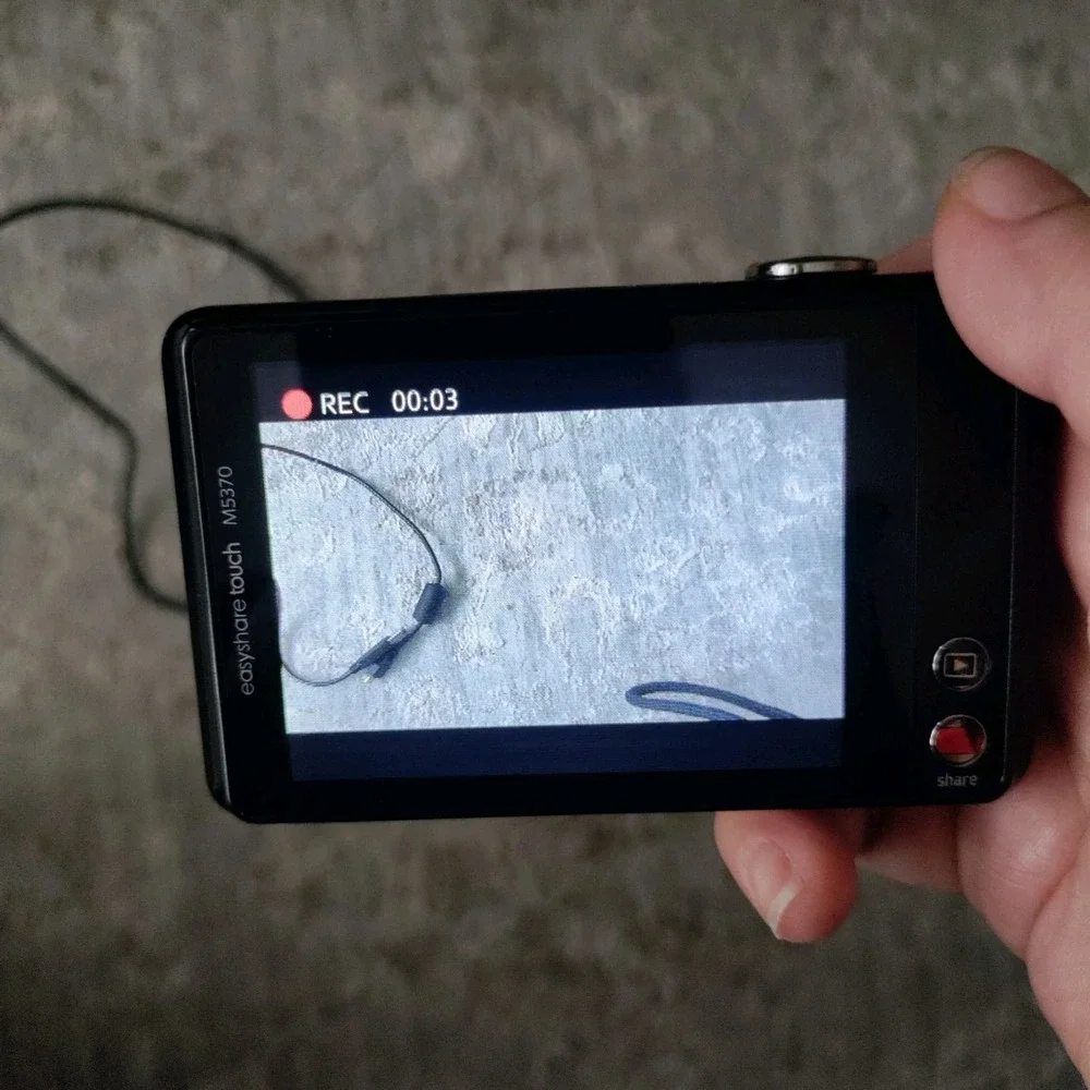 Kodak EasyShare Touch M5370 16.0MP Digital Camera - Silver W Battery — TESTED - Picture 8 of 8